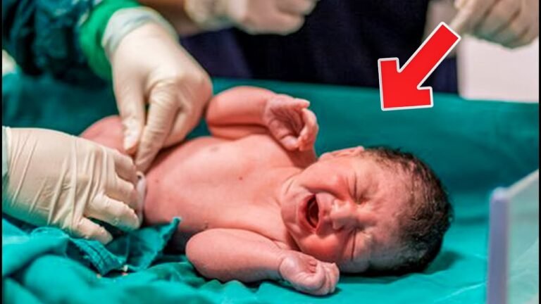 A woman gives birth to a baby girl – Then the doctor notices something strange